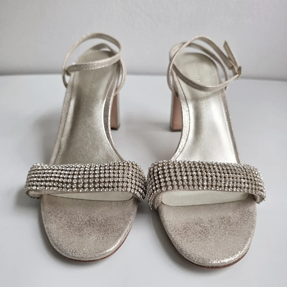 Loeffler Randall Shay Rhinestone Heels 7